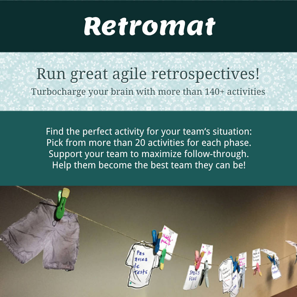 Run great aglile retrospectives – All activities in Retromat